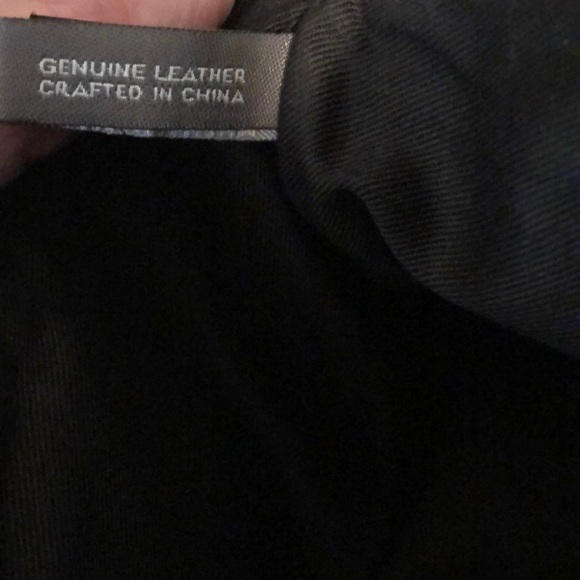 Wilsons Leather Zodiac Horoscope Capricorn Black Embroidered Cosmetic Bag - Picture 5 of 7